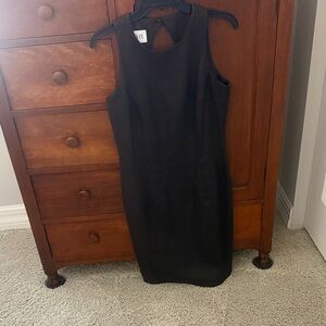 Elegant Black Sleeveless Dress
